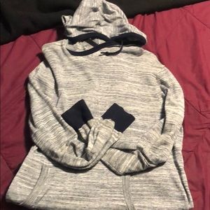 EXPRESS Men’s gray/Navy light hoodie